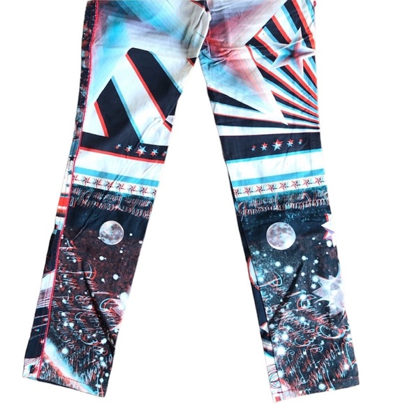Super Rare Jean Paul Gaultier 3D Printed Jeans - Picture 7 of 16